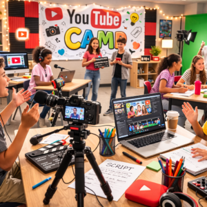 YouTube Studio Camp - 6/22-6/26 - Afternoon - Grades 3 to 6
