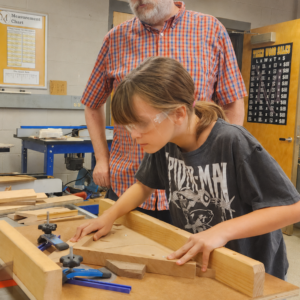 Wood, Tools & Mastery: Build Something Beautiful - 7/6-7/10 - Morning - Grades 5+