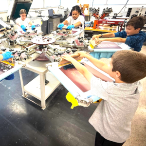 Make You Own Merch: Screen Printing - 7/13-7/22 - Mornings - Grades 6+